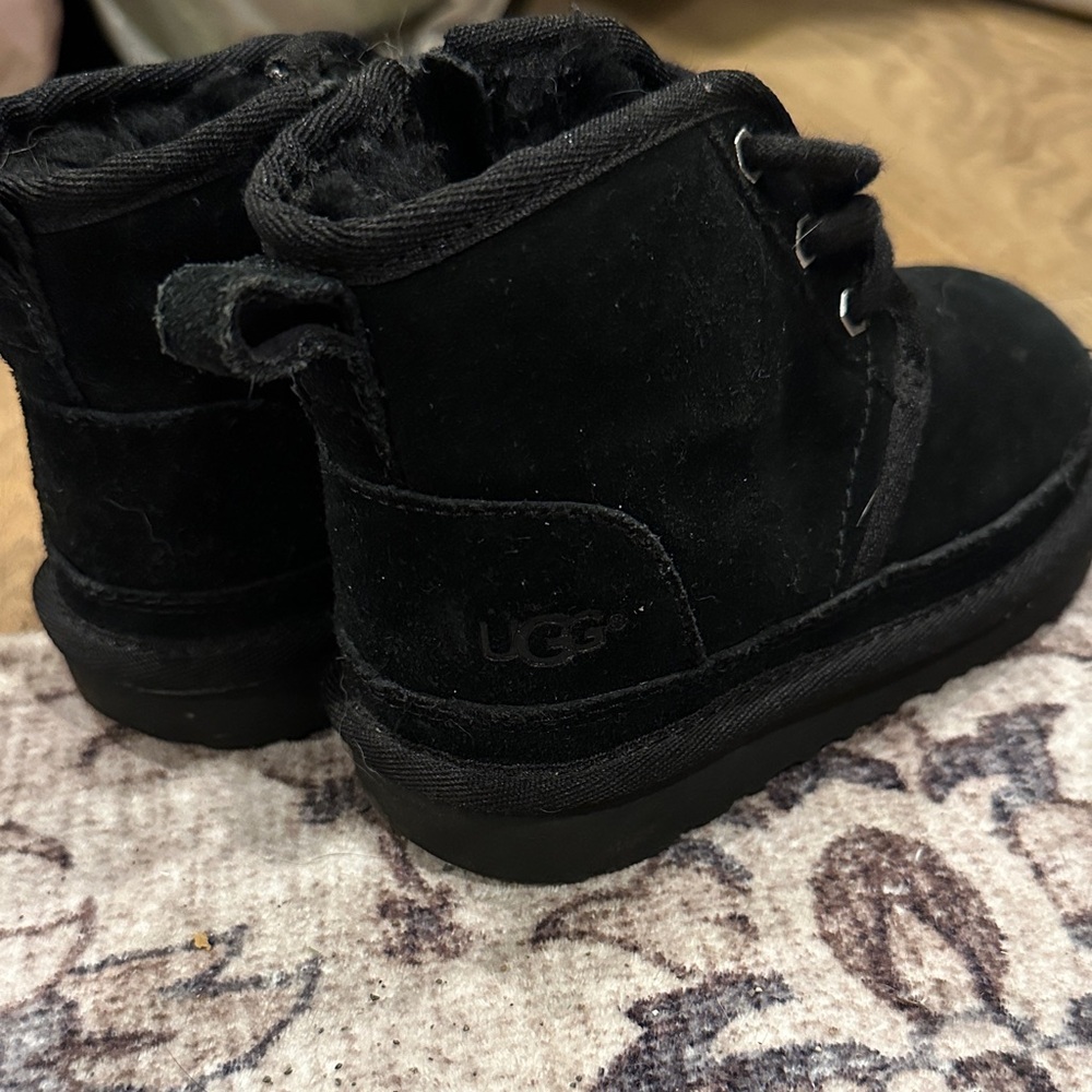 UGG Classic Black Ankle Boots